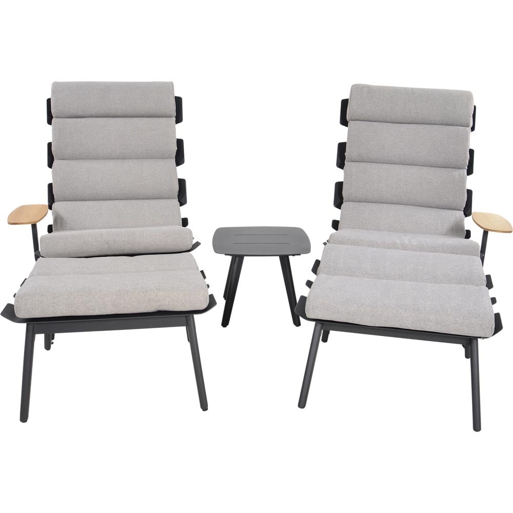 Nancy's Side Up Lounge chairs - Set of 2 - Lounger - Garden chairs - Lounge set