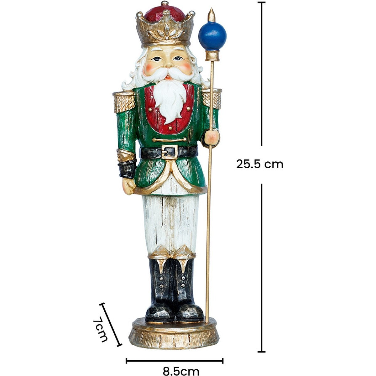 Kristmar Nutcracker Christmas decoration Green