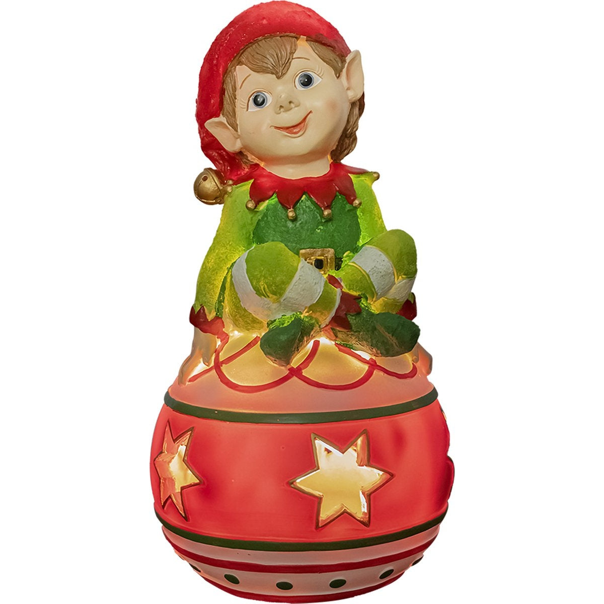 Kristmar Christmas elf with LED lighting