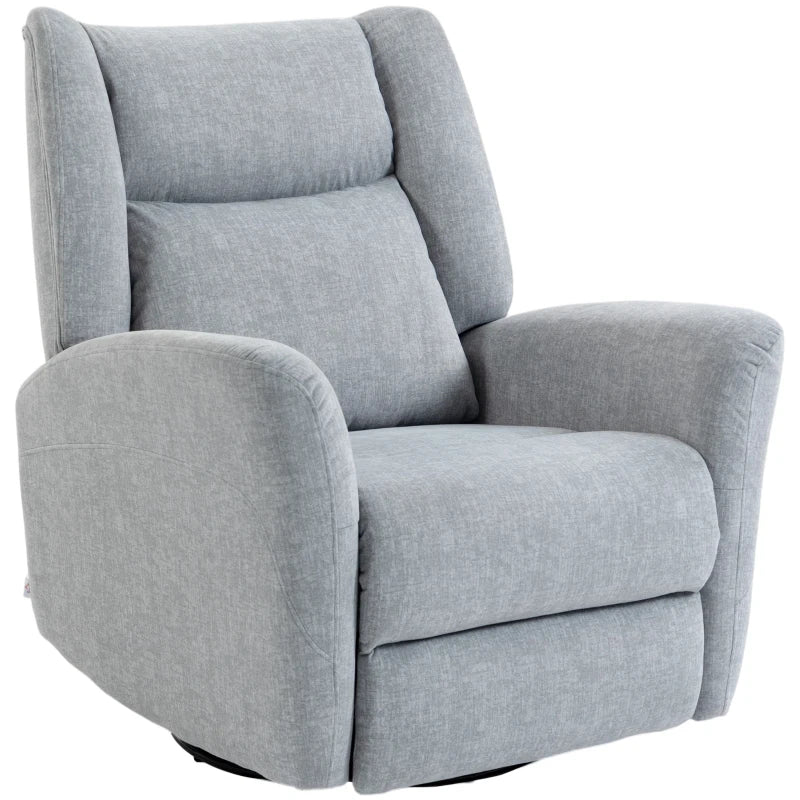 Nancy's Sporminore Relaxfauteil - Loungestoel - Relaxstoel - Verstelbaar - Grijs - Stof