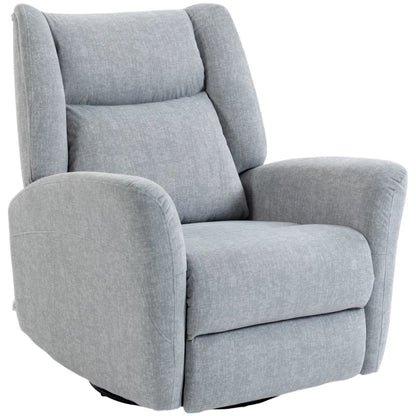 Nancy's Sporminore Relaxfauteil - Loungestoel - Relaxstoel - Verstelbaar - Grijs - Stof