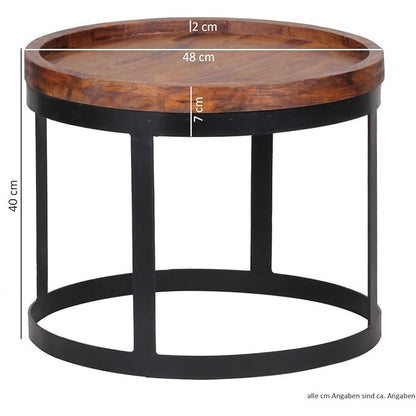 Nancy's Muvado Salontafels - Set Van 2 - Bijzettafels - Koffietafels - Sheesham Hout