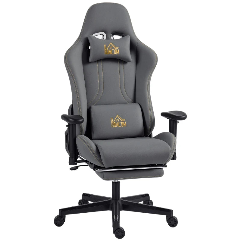 Nancy's Montefalcone Gamestoel - Gaming Stoel - Bureaustoel - Donkergrijs