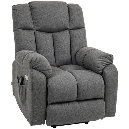 Nancy's Palhaca Relaxfauteuil - Relaxstoel - Ligstoel - Donkergrijs - Linnen