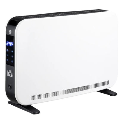 Nancy's Mura Mobiele Kachel - Elektrische Verwarming - Draagbare Verwarming - 3 Standen - Wit
