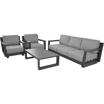 Nancy's Georgy Loungeset - Tuin set - Loungebank - 4-delige Lounge Set