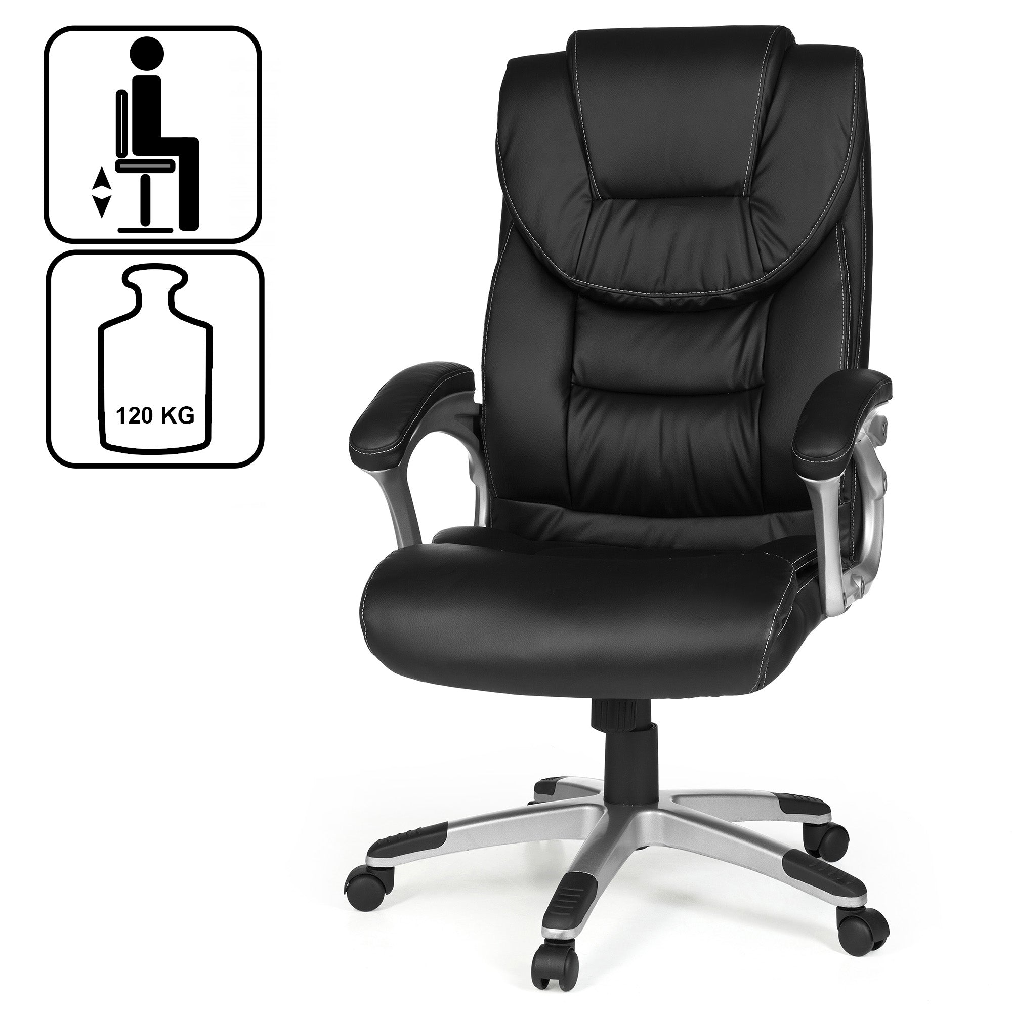 Chaise de bureau Nancy's Schuylerville - Chaise de bureau ergonomique - Chaises de bureau pour adultes