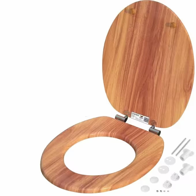 Nancy's Loomis Toilet Seat - Soft Close - Toilet Seat - Toilet Seat - Wood