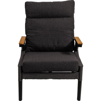 Nancy's Viby Loungestoel - Tuinstoel - Antraciet