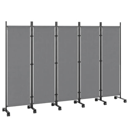Nancy's Sfruz Terrasscherm - Privacyscherm - Windscherm - Donkergrijs - ± 250 x 40 x 170 cm