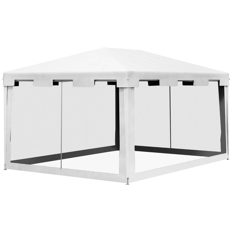 Nancy's Penolope Party tent - Garden tent - Pavilion - White - ± 400 x 300 cm