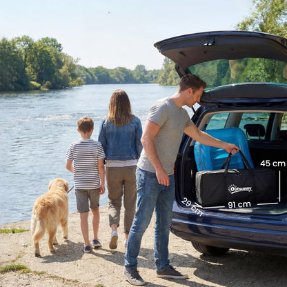 Nancy's Puos Opblaasbaar dok - Drijvend dok - Opblaasbaar drijvend platform - Antislip - ± 245 x 185 x 15 cm