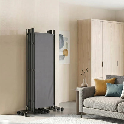 Nancy's Sfruz Terrasscherm - Privacyscherm - Windscherm - Donkergrijs - ± 250 x 40 x 170 cm