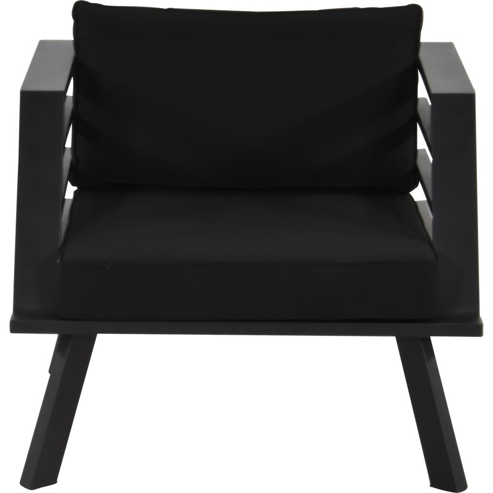 Nancy's Slidy Lounge chair - Chaise de jardin - Chaise longue - Noir