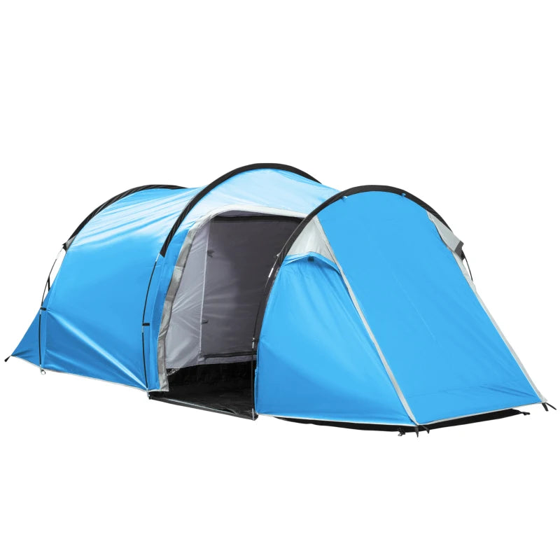 Tente de camping Nancy's Epsinhel - Tente de camping - 2 à 3 personnes - Bleu - ± 425 x 205 x 155 cm