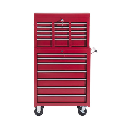 Nancy's Narcao Werkplaatswagen - Gereedschapswagen - Gereedschapskist - Rood - Staal - ± 60 x 35 x 115 cm