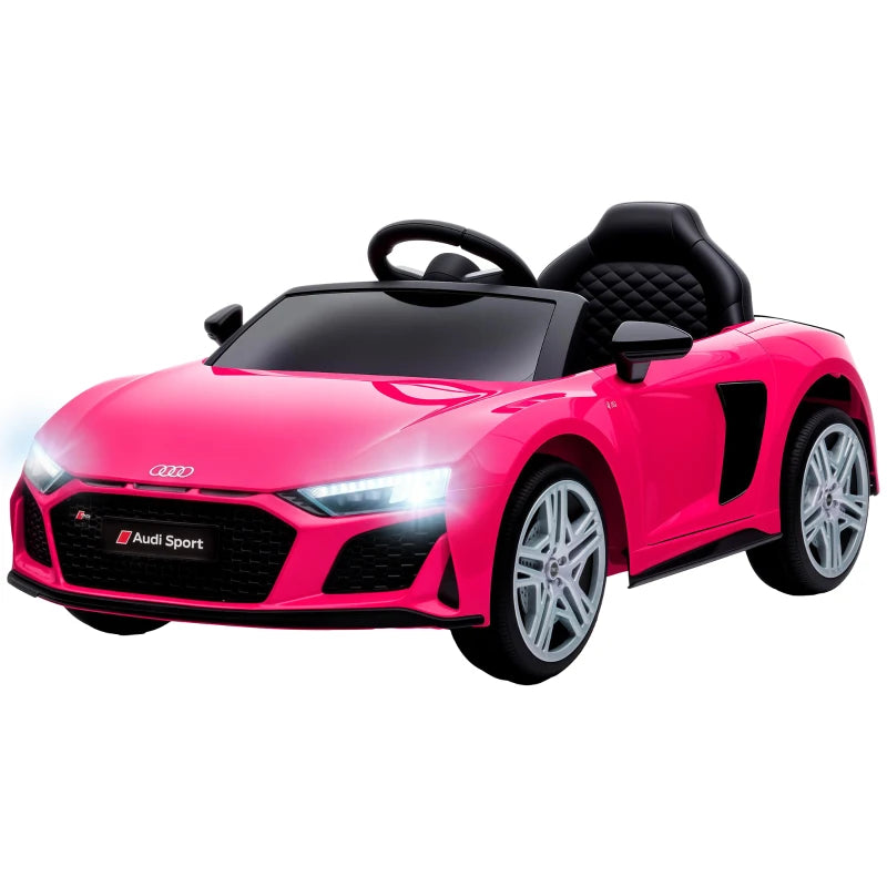 Nancy's Tonara Elektrische auto voor kinderen - Kinderauto - Audi R8 voor Kinderen - Roze