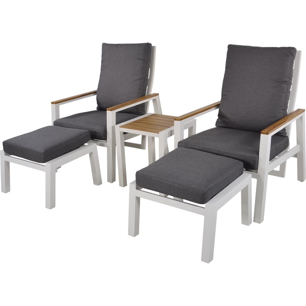 Nancy's Corazon Lounge Chairs Set - Lounge set - White