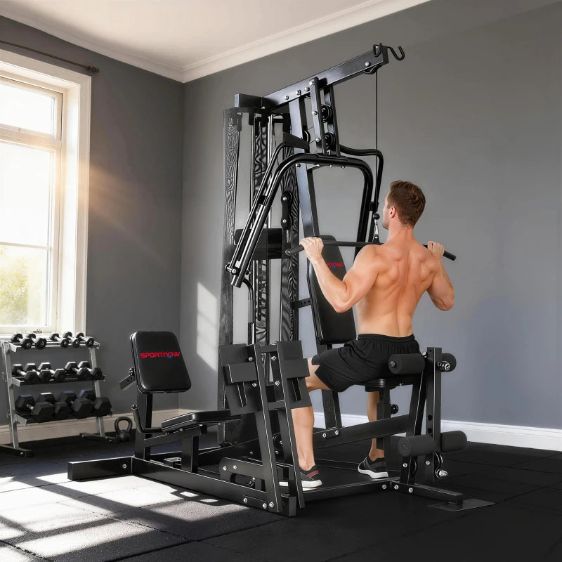 Nancy's Rabbi Krachtstation - Leg-press station - Fitness machine - Multifunctioneel Fitness Station -± 160 x 160 x 210 cm