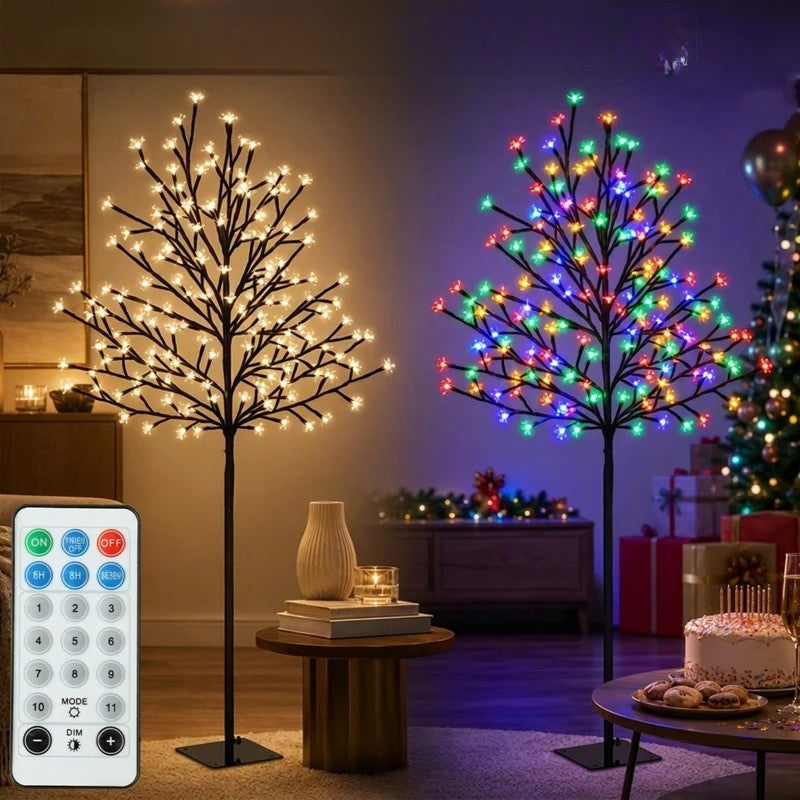 Nancy's Varenna Kerstverlichting - Verlichtingsboom - Kerstboom met lampjes - Kerstdecoratie - Timer & Verlichtingsmodi - 150 cm hoog