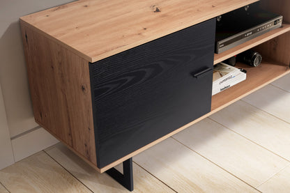 Nancy's Monfumo TV Meubel - TV Kast - Lowboard - Eiken - 150 x 40 x 55 cm