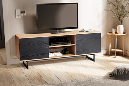 Nancy's Monfumo TV Meubel - TV Kast - Lowboard - Eiken - 150 x 40 x 55 cm