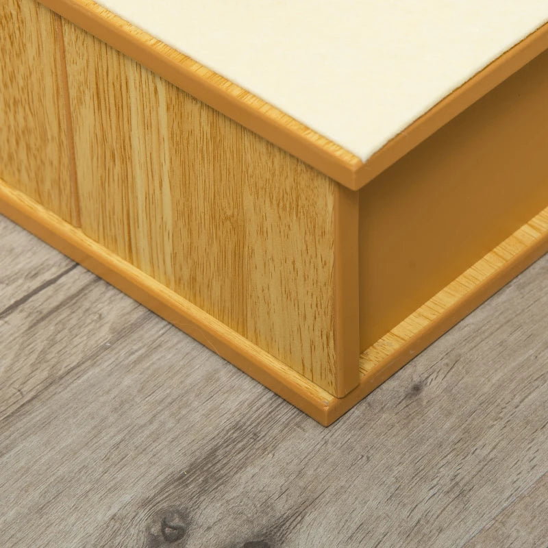 Nancy's Sorgono Hondentrap - Dierentrap - Antisliptreden - Naturel - MDF