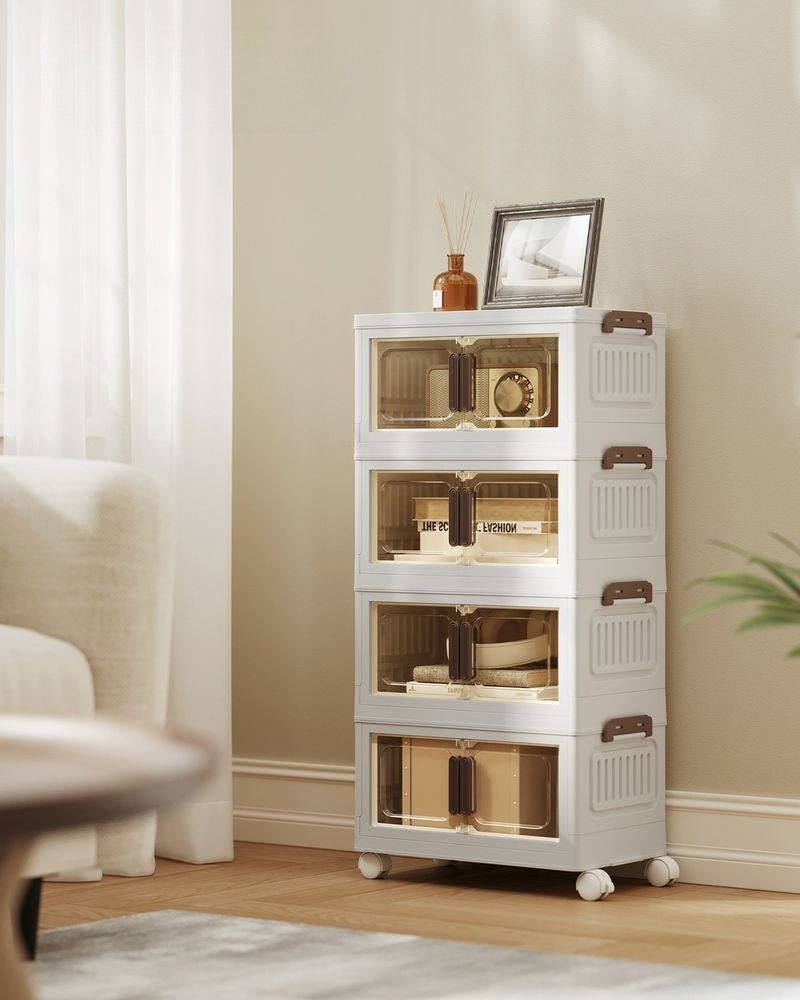 Nancy's Pragelato Opbergbox - Organizer - Veelzijdig - Kunststof - ± 45 x 25 x 90 cm