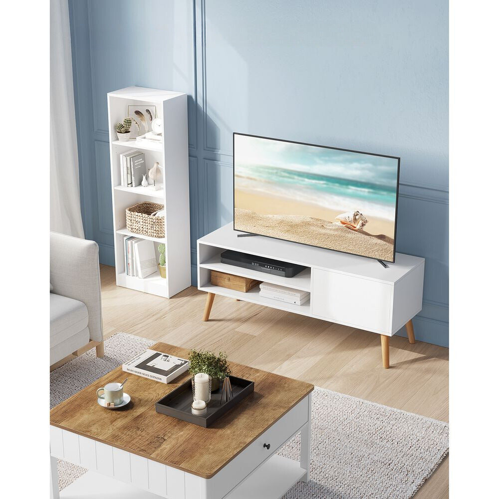 Nancy's Maghull TV Kast Wit - TV Meubel - Modern - 120 x 49 x 40 cm