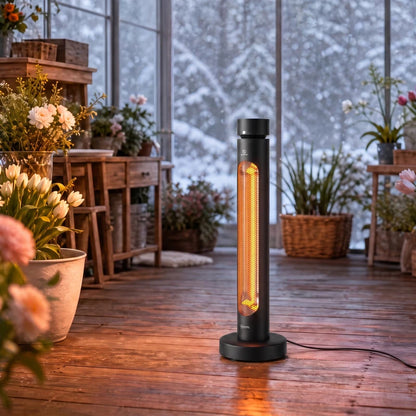 Nancy's Tregnago Terrasverwarming - Terras Verwarmer - Elektrische Terrasverwarmer - Afstandsbediening - Zwart