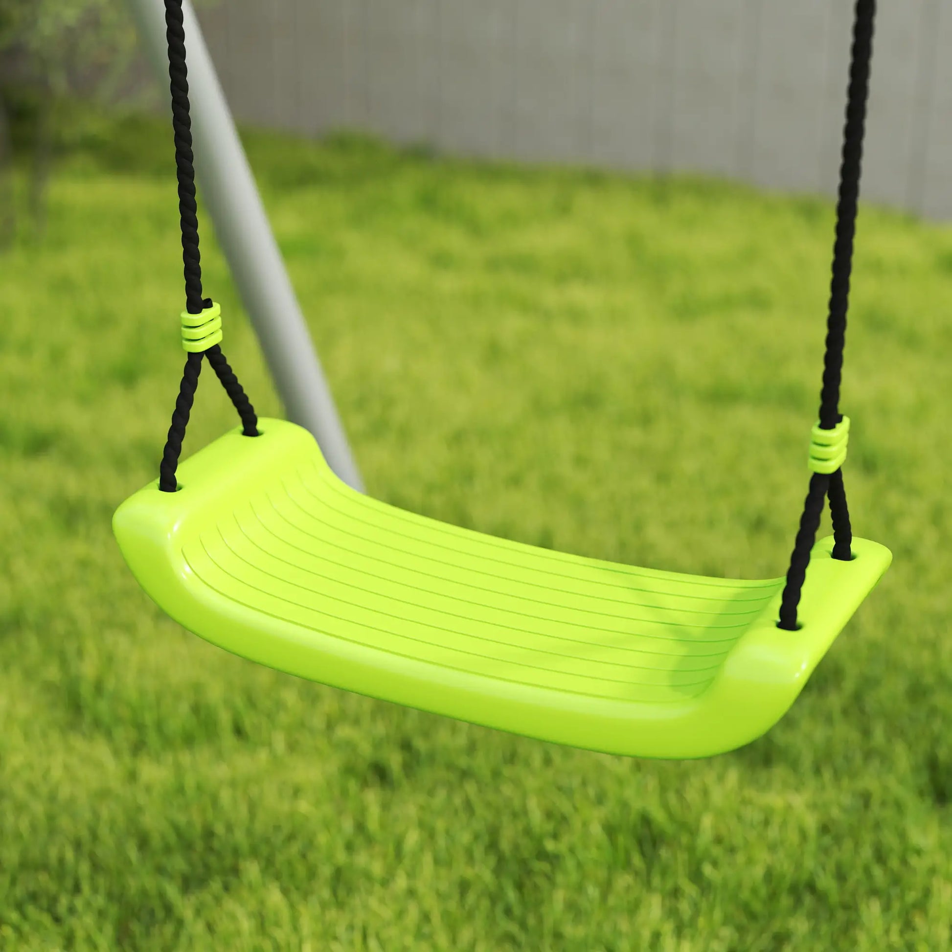 Nancy's Dragoni Speeltoestel - Kinderschommel - Schommelset - Groen / Grijs - ± 215 x 180 x 180 cm