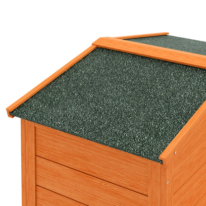Nancy's Codigor Konijnenhok - Dierenhok - Dierenverblijf - Dennenhout - 150 x 45 x 85 cm