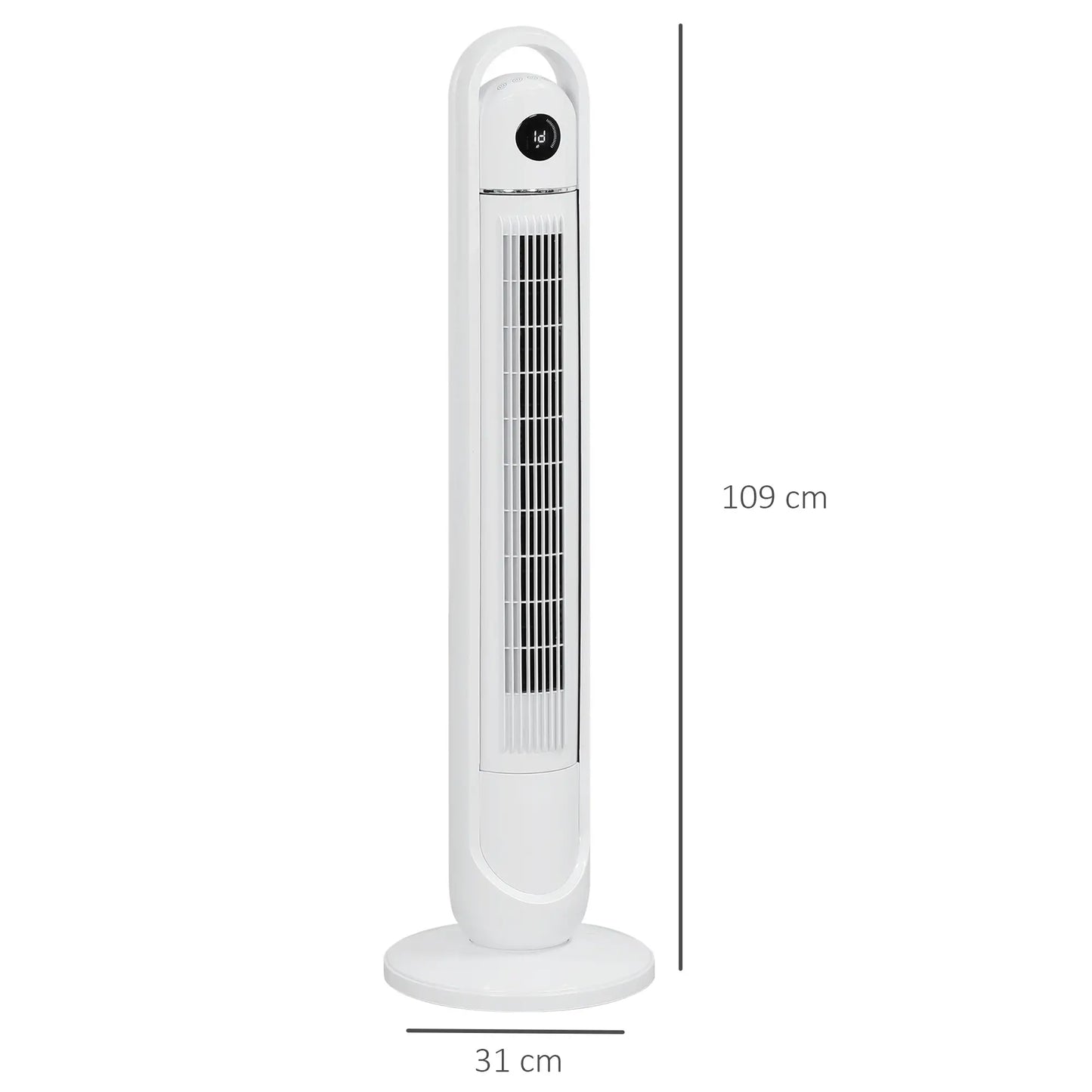 Nancy's Condino Ventilator - Torenventilator - Timer - Verschillende Modi en Snelheden - Wit