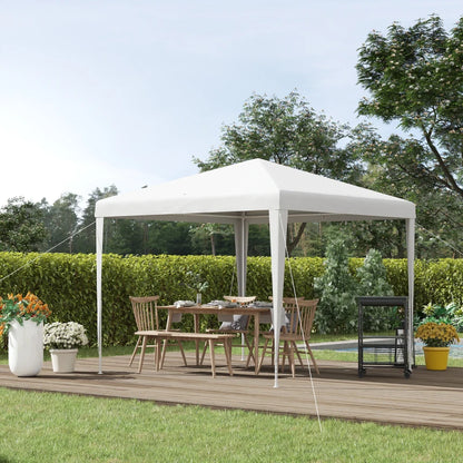 Nancy's Alteres Partytent - TuinPaviljoen - Party Tent - Wit - 270 x 270 cm