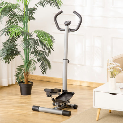 Nancy's Ollerton Stepper - Step apparaat - Fitness step - Met LCD scherm - Verstelbare duwstang