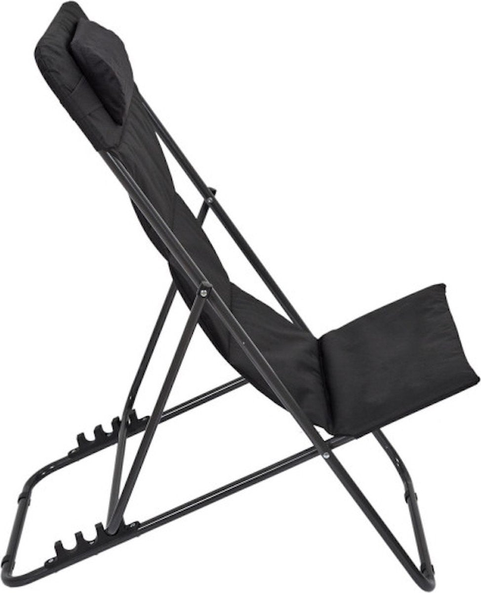 EASTWALL folding adjustable camping chair