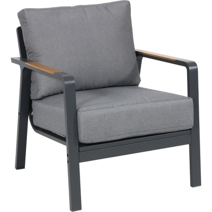 Nancy's Cuba Lounge Chair - Chaise de jardin - Gris