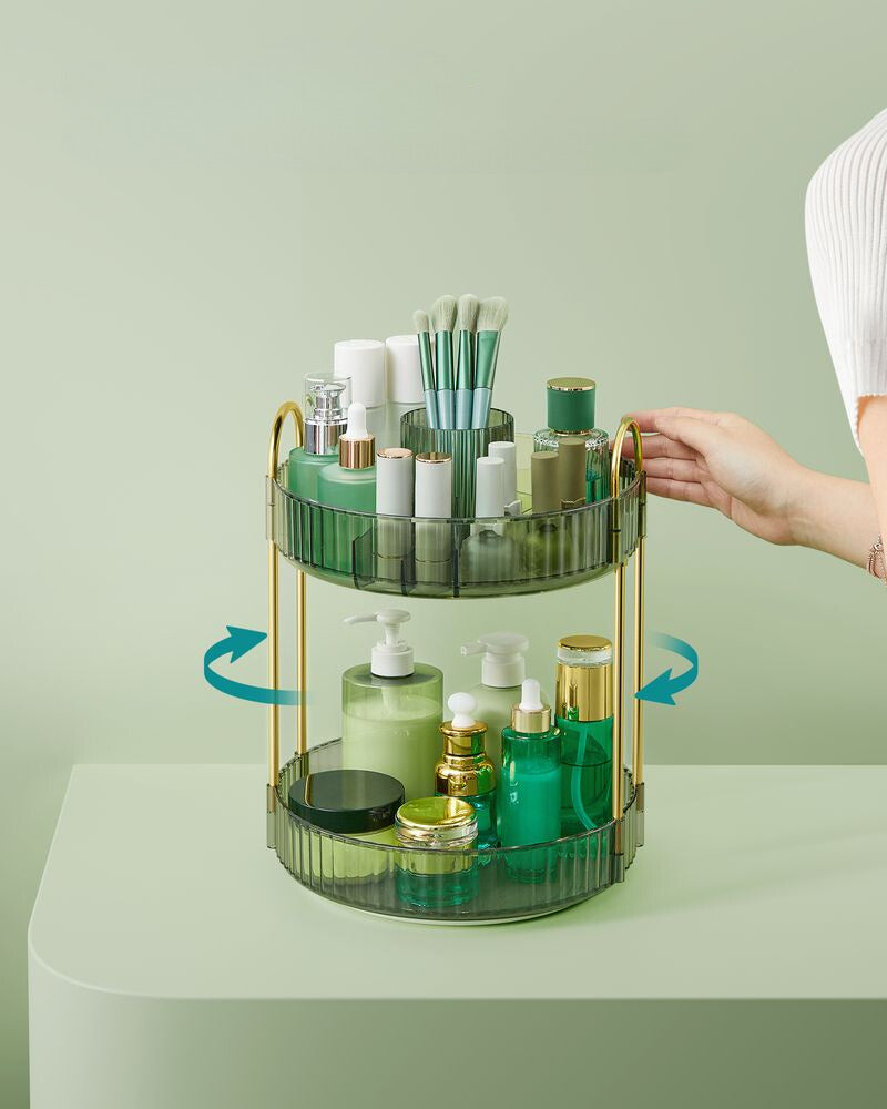 Nancy's Kettering Make-up Organizer - Make-up storage - Green - Modern - 23 x 23 x 31 cm