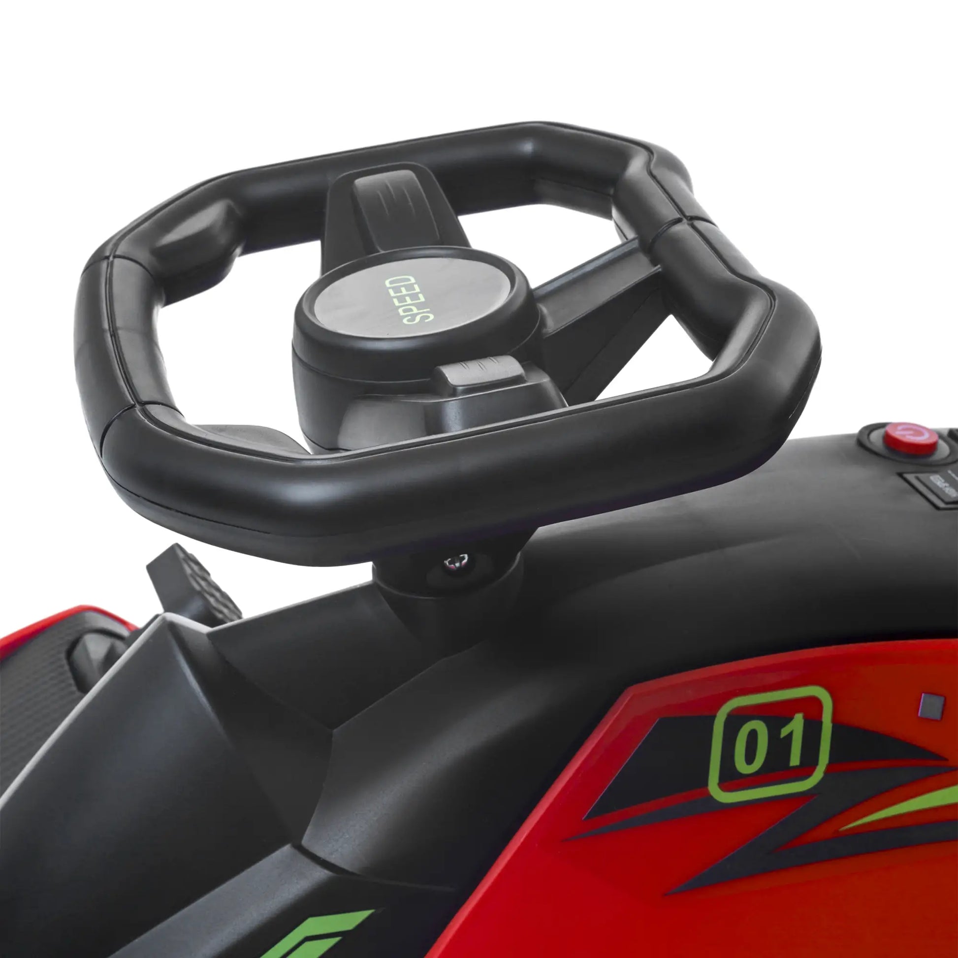 Nancy's Laigueglia Kinderkart - Kart voor kinderen - Elektrisch - 3 tot 8 km/u - Rood