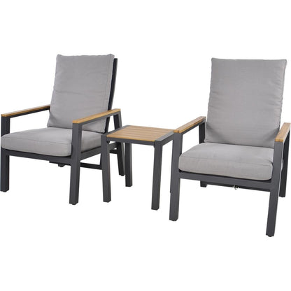 Nancy's Corazon Lounge Chairs Set - Lounge set - Gray