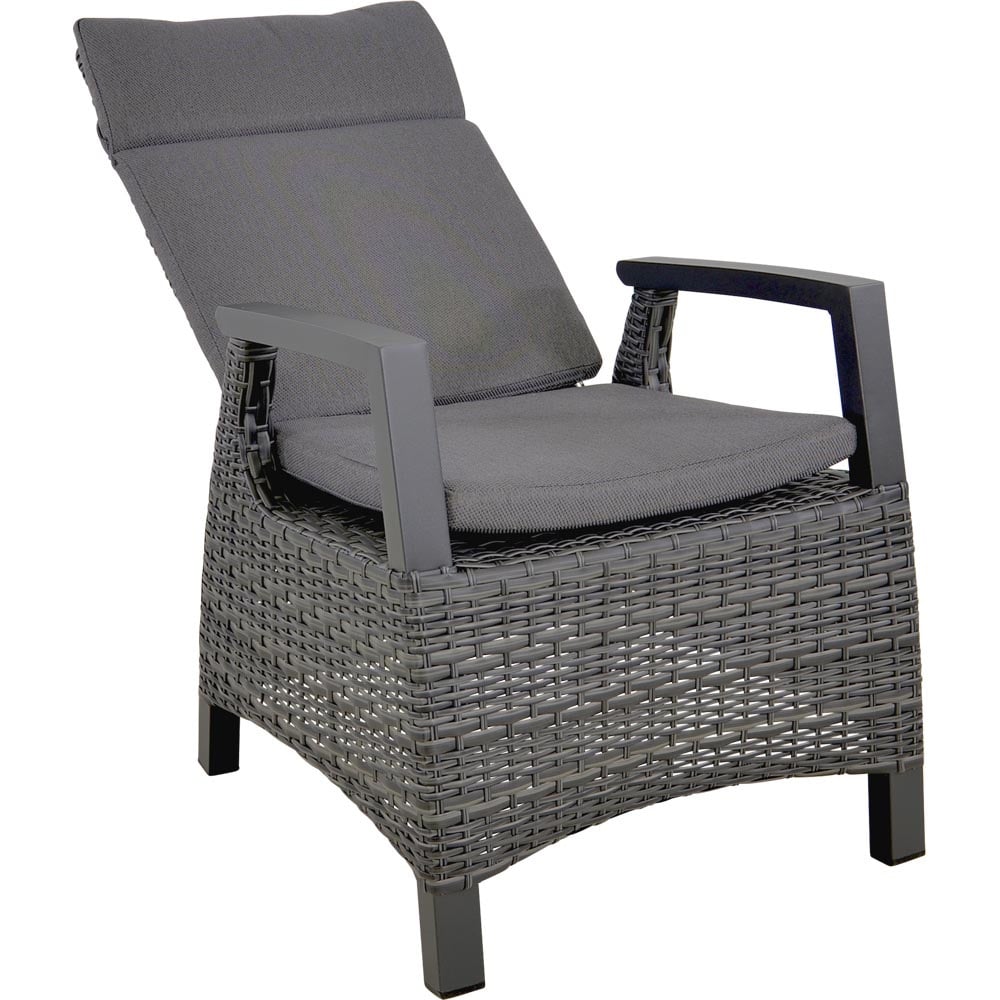 Nancy's Kempston Lounge Chair - Garden Chair - Anthracite / Gray