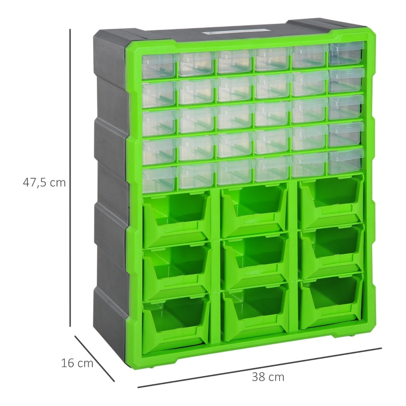 Nancy's Marla Sorting Rack - Screw Rack -Storage rack for small parts with 39 compartments