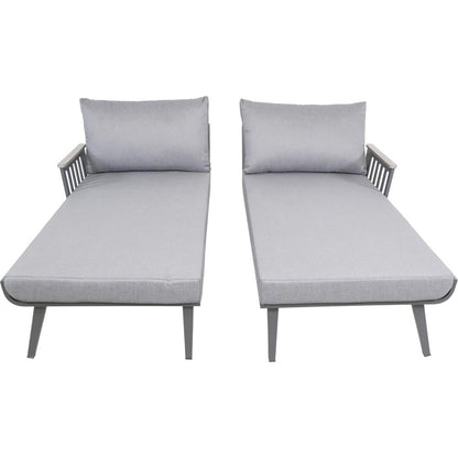 Lit Lounge Nancy's Boisa - Lit Duo - Lit de repos - Lit Lounge 2 personnes - Transat