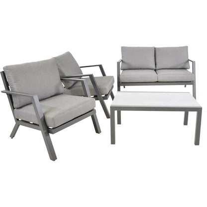 Nancy's Beliza Lounge set - 4-piece garden set - Lounge sofa - Lounge set