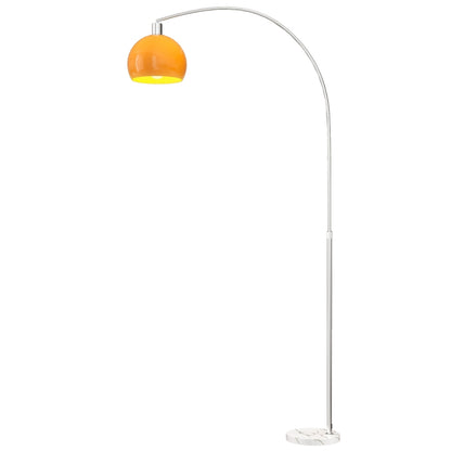 Nancy's Parghelia Vloerlamp - Staande Lamp - Wit / Oranje - Marmer
