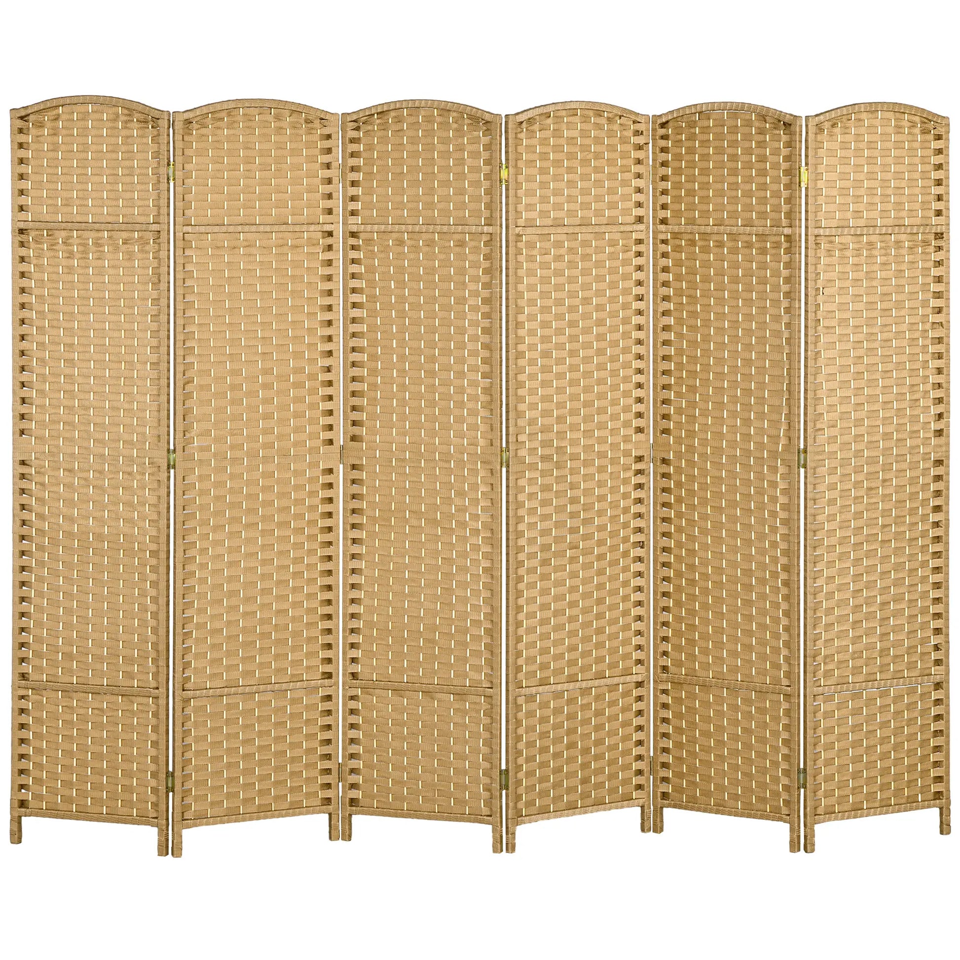Nancy's Agrela Kamerscherm - Privacyscherm - Roomdivider - Dennenhout - 240 x 170 cm