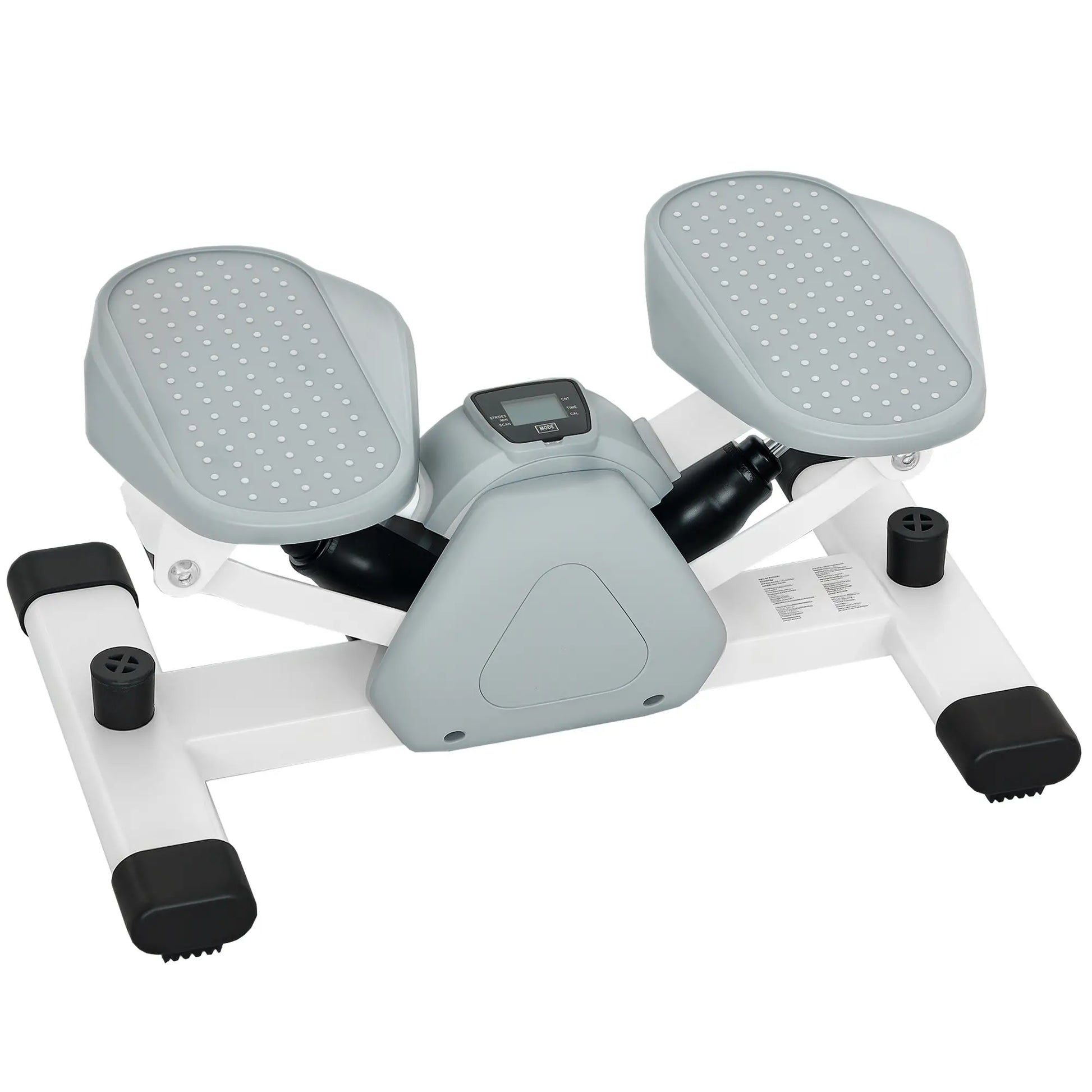 Nancy's Giaveno Stepper - Fitness Step - Step Apparaat - LCD-scherm - Grijs