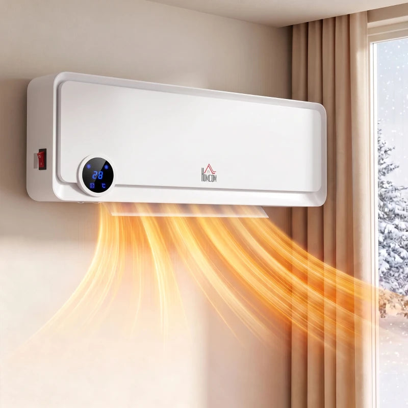 Nancy's Vallecrosia Kachel - Wandverwarming - Verwarmingsventilator - Keramische ruimteverwarming - Wit