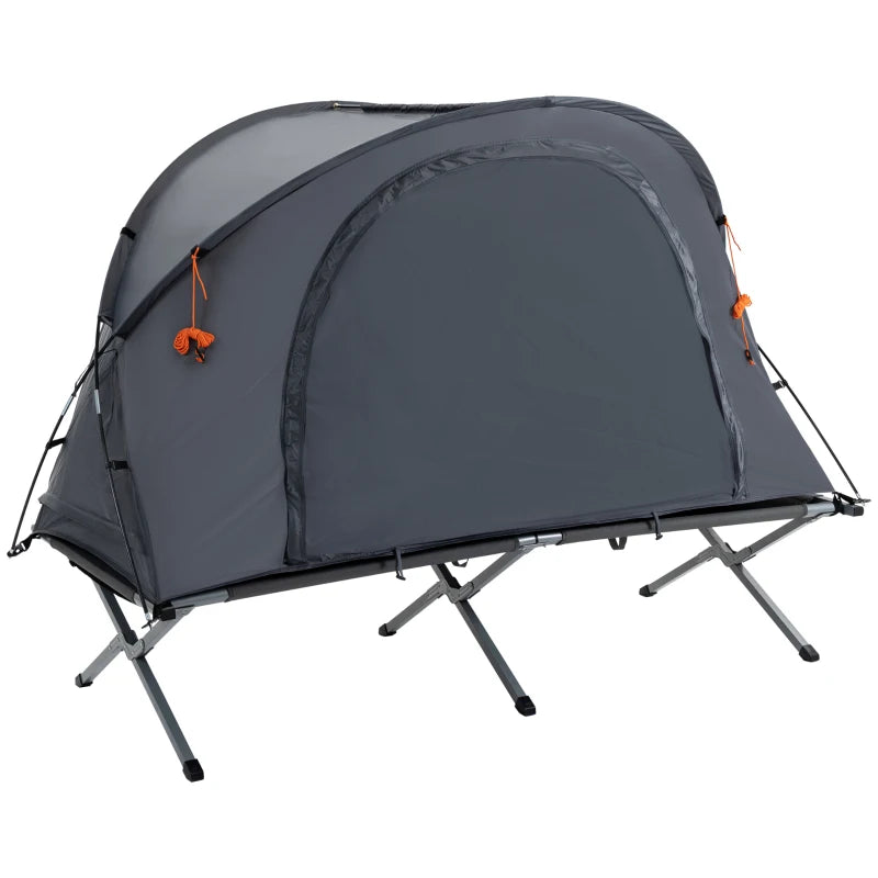 Nancy's Borralha Kampeertent - Camping tent - Campingbed - 1 persoon - Grijs - ± 200 x 85 x 150 cm