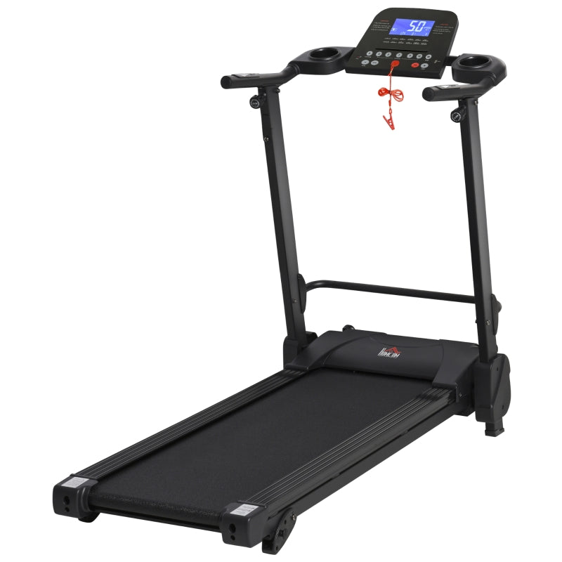 Nancy's Madison Electric Treadmill with LCD Screen USB and MP3 Player Foldable Fitness Machine 1-14 km/h